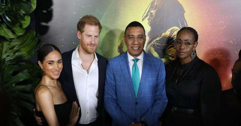 Meghan Markle and Prince Harry Make Rare Red Carpet Appearance in Jamaica: Photos