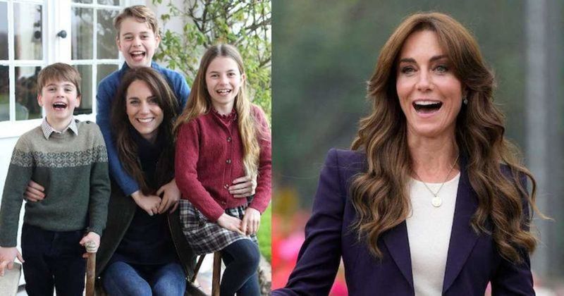 Caught: Kate Middleton 'Experimented With Editing' in Family Photo After It Sparks More Conspiracy Theories