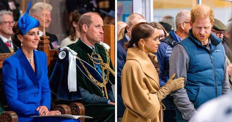'They Don't Speak' to Harry and Meghan: William and Kate Will Not Meet With Duke During His U.K Trip