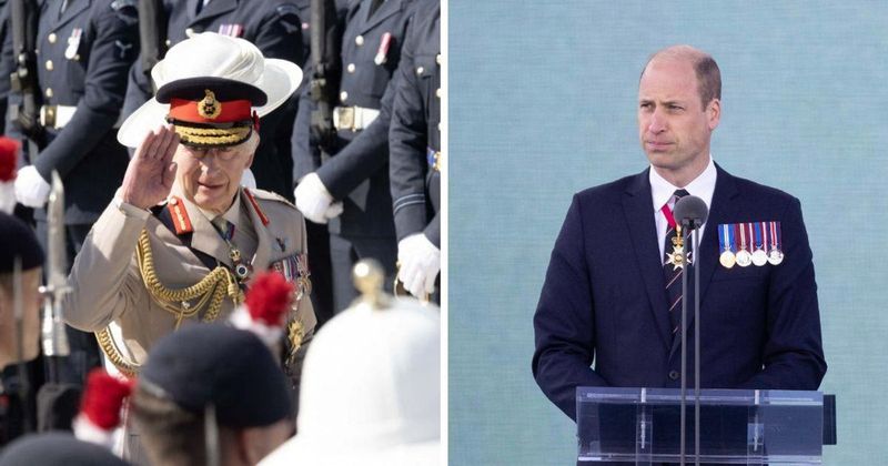 King Charles' 'Step Too Far': Prince William Stands in for Ailing Cancer-Ridden Monarch at 'Tiring' International D-Day Event 