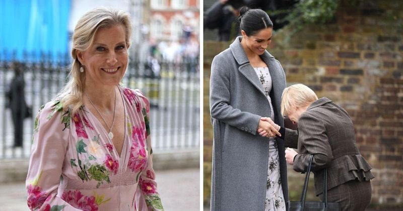 No Meghan Curtsy for Duchess Sophie: Prince Edward's Wife 'Relieved' She No Longer Has to Drop Down in Respect to Ex-Actress