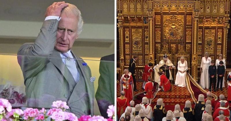 Grumpy Monarch: King Charles Snaps at Page Boy at Opening of Parliament Days After 'Blowing a Gasket' Over Queen Camilla's Coat