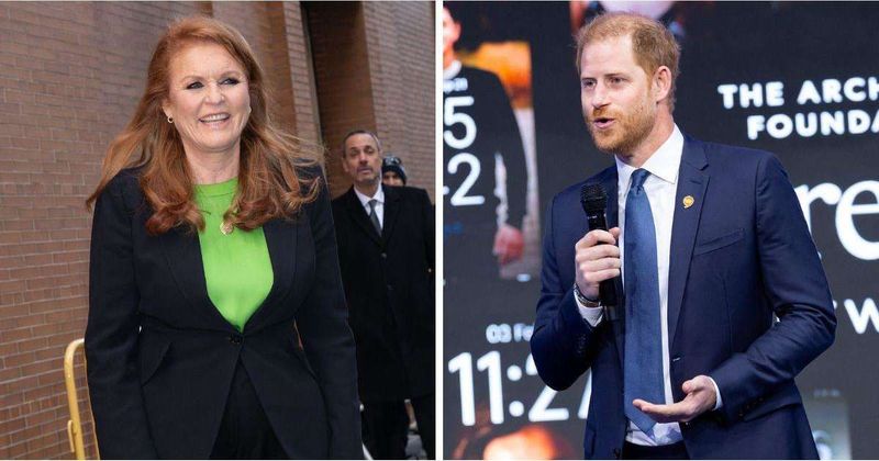 A Sussex-York Secret Rendezvous: Sarah Ferguson Touched Down in NYC Amid Reports of 'Meeting' With Beatrice and Eugenie's Cousin Prince Harry