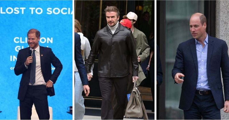 Dissed! Prince William Hung Out With David Beckham During Prince Harry's 'Triumphant' WellChild Awards Speech