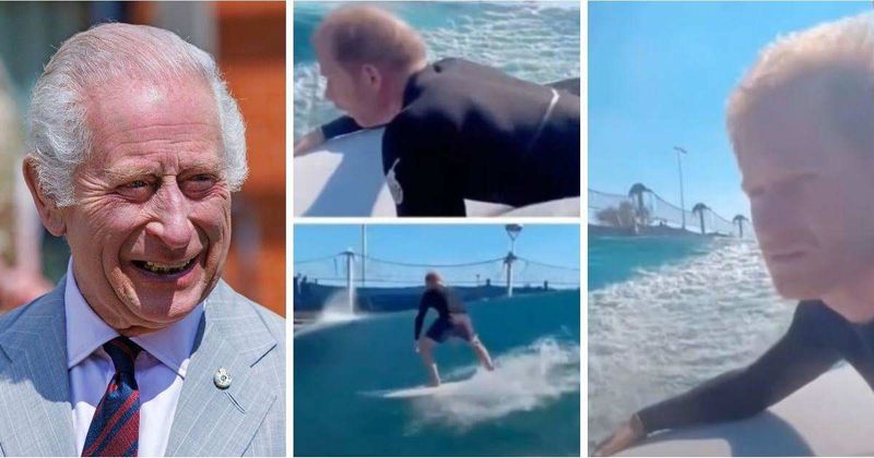 King Charles Won't Be Hanging Loose: Monarch Declines Surfing in Oz with a Wink to Prince Harry's Recently Filmed Wave Riding Skills