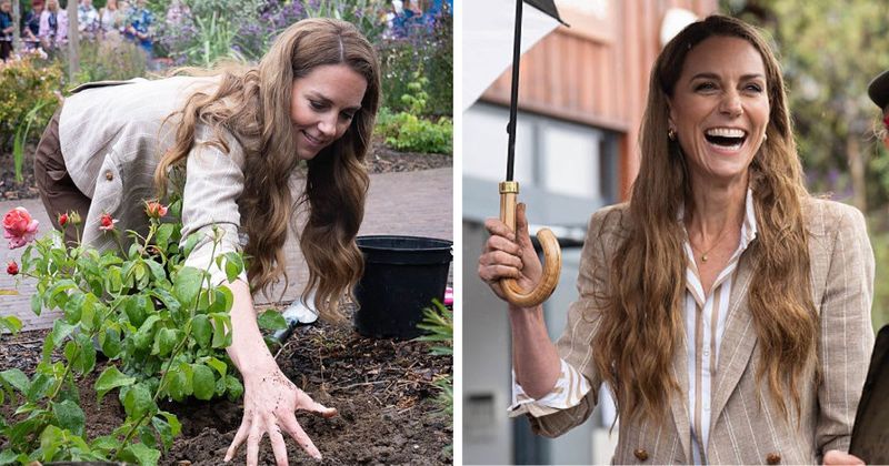 Kate Middleton Accidentally Reveals Her Natural ‘Chemo’ Hair as Rain Spoils Royal Outing