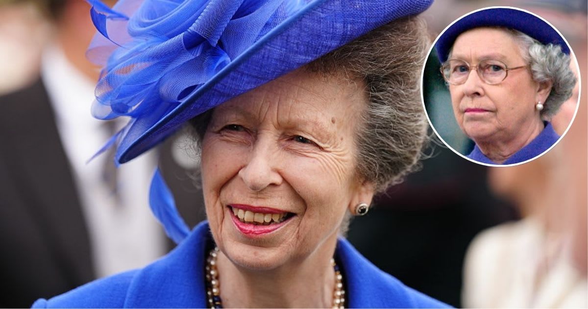 Princess Anne attends a garden party at the Palace of Holyroodhouse; (Inset) Queen Elizabeth watches the unveiling of a memorial dedicated to volunteers. Cover Image Source: Getty Images | Jane Barlow-WPA Pool; (Inset) Tim Graham Photo Library 