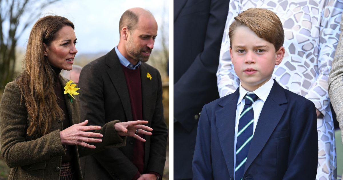 (L) Kate Middleton and Prince William visit Meadow Street Community Garden and Woodland; (R) Prince George attends the Men's Singles Final at All England Lawn Tennis and Croquet Club. Cover Image Source: Getty Images | (L) Jaimi Joy; (R) Karwai Tang