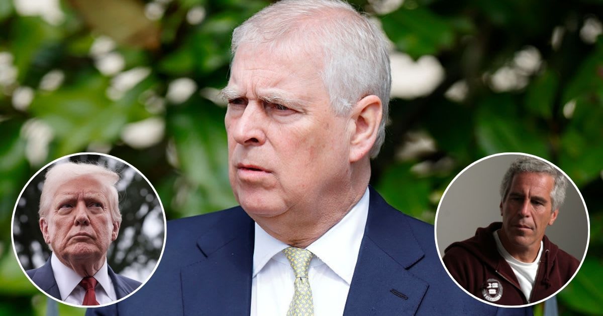 Prince Andrew attends Easter Service; (Inset L) Donald Trump departs the White House; (Inset R) Jeffrey Epstein in Cambridge. Cover Image Source: Getty Images| Max Mumby/Indigo; (Inset L) Win McNamee; (Inset R) Rick Friedman Photography/Corbis