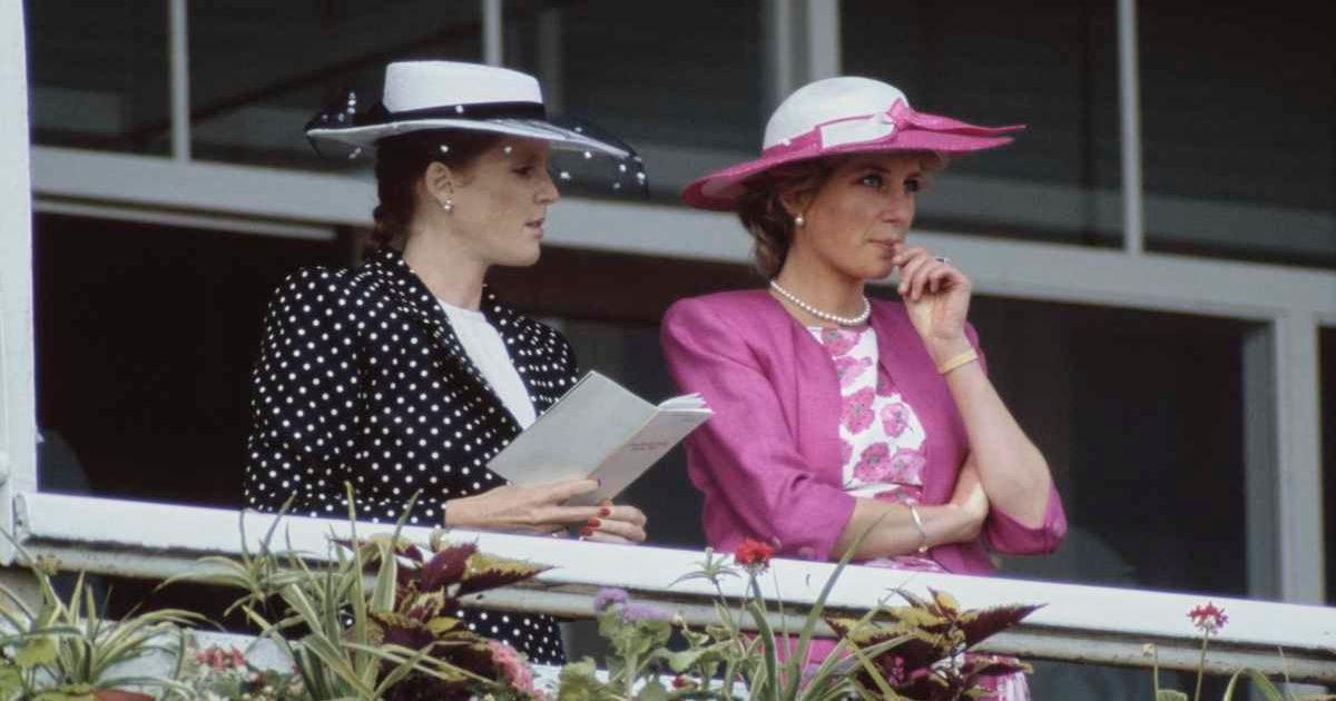 Sarah Fergusson, Duchess of York, and Princess Diana attend the Derby Day meeting at Epsom Downs Racecourse. (Cover Image Source: Getty Images | Tim Graham Photo Library)