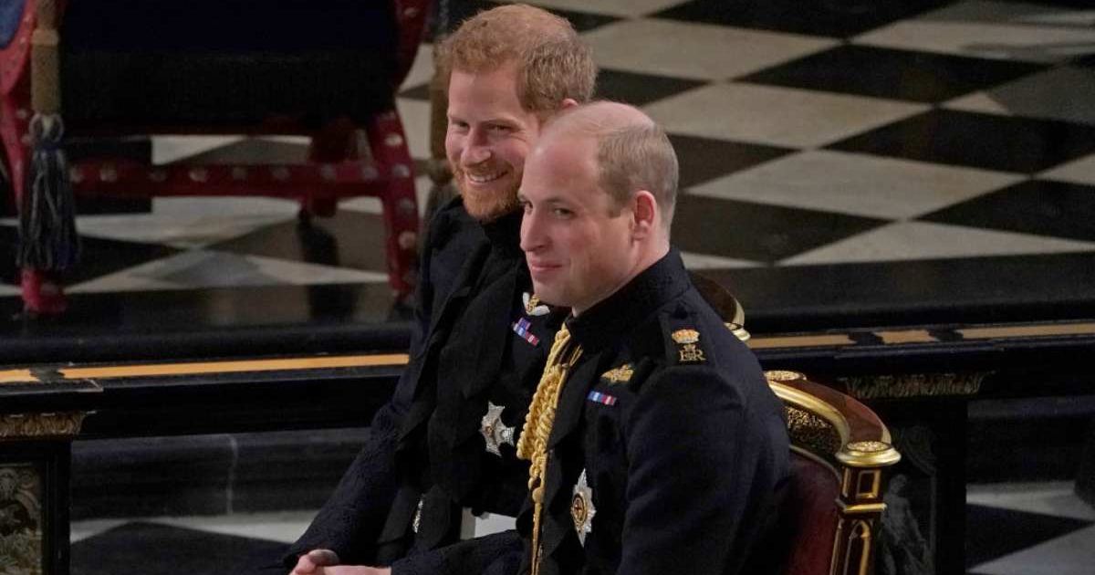 Prince William and Prince Harry at St George's Chapel on May 19, 2018, in Windsor, England. (Cover Image Source: Getty Images | Owen Humphreys - WPA Pool)