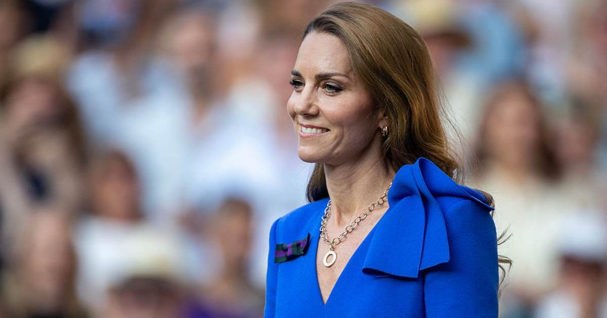 Kate Middleton during the Wimbledon Lawn Tennis Championships, 2025. (Cover Image Source: Getty Images| Tim Clayton )