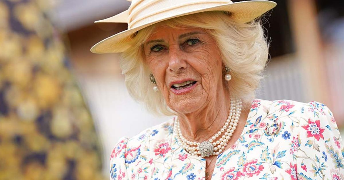 Queen Camilla meets representatives from local charities supported by the York racecourse. (Cover Image Source: Getty Images | Ian Forsyth)