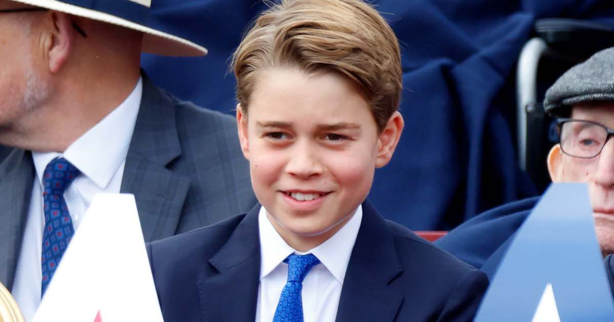 Prince George of Wales attends a military procession, down The Mall, to mark the 80th anniversary of VE Day on May 5, 2025, in London. (Cover Image Source: Getty Images | Max Mumby/Indigo)