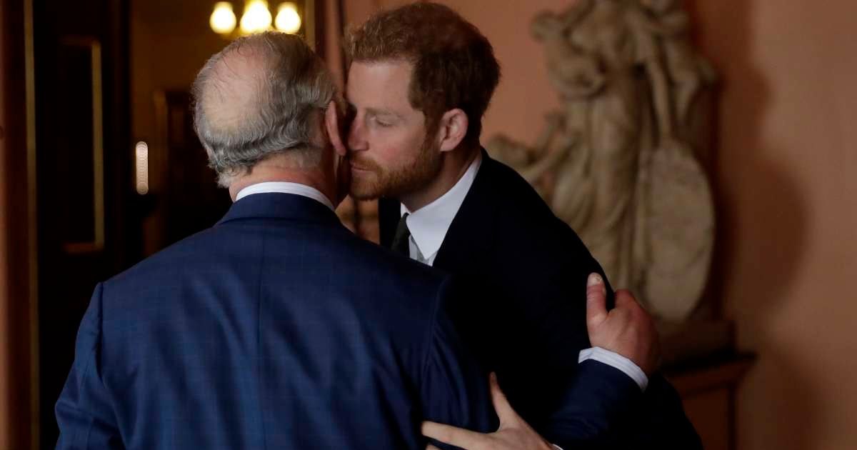 Prince Harry and King Charles arrive to attend the 'International Year of The Reef' 2018 meeting. (Cover Image Source: Getty Images | Matt Dunham - WPA Pool)