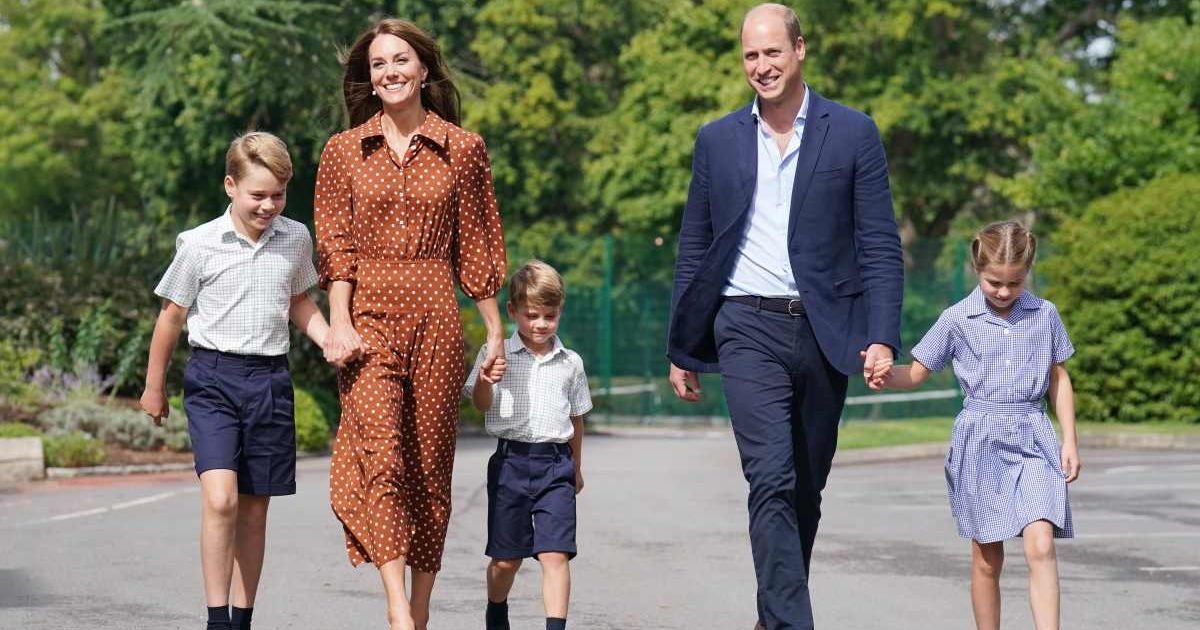 Prince George, Princess Charlotte, and Prince Louis, accompanied by Prince William and Kate Middleton for a settling-in afternoon at Lambrook School. (Cover Image Source: Getty Images | Pool)