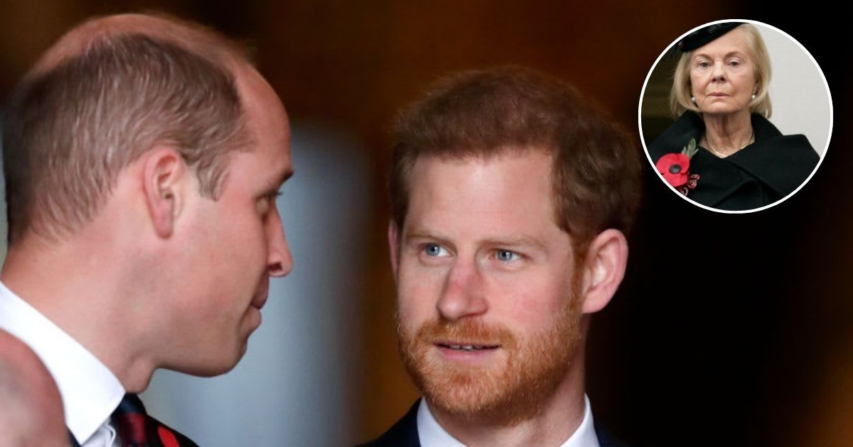 Prince William and Prince Harry attend an Anzac Day Service of Commemoration and Thanksgiving; (Inset) The Duchess of Kent attends the annual Remembrance Sunday service. Cover Image Source: Getty Images| Max Mumby/Indigo; (Inset) Indigo