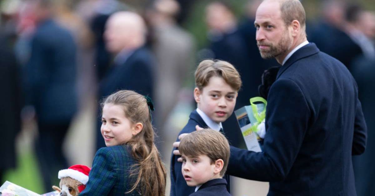 Prince William, Princess Charlotte, Prince George, and Prince Louis attend the Christmas Morning Service at Sandringham. (Cover Image Source: Getty Images | Samir Hussein/WireImage)