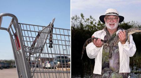 Pennsylvania man claims Walmart banned his 5-foot ‘emotional support’ alligator — after a viral photo of it shopping on a leash