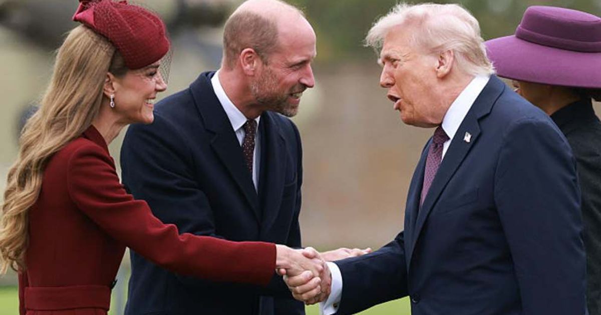 Prince William and Kate Middleton officially welcome Donald and Melania Trump. (Cover Image Source: Getty Images| Ian Vogler - WPA Pool)