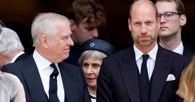 William's 'Awkward' Conversation with Andrew at Funeral Revealed by Lip Reader — and It's Embarrassing