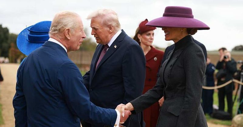Did Melania Break Royal Protocol by Not Curtsying to Charles and Camilla?
