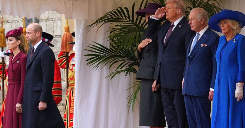 Princess Kate Skips Curtsy to Charles and Camilla During Trump’s State Welcome — or Did She?