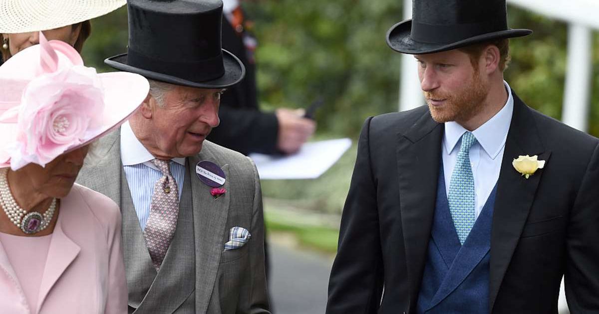 Queen Camilla, King Charles, and Prince Harry during day 1 of Royal Ascot. (Cover Image Source: Getty Images | Anwar Hussein/WireImage)