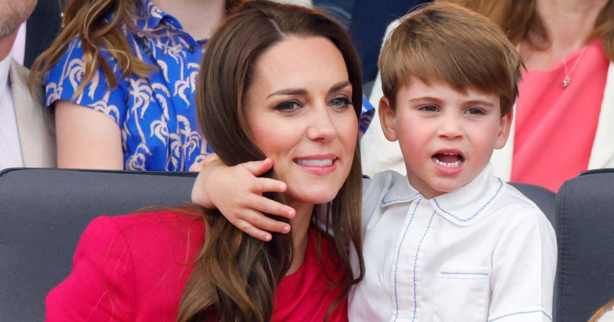 Catherine, Princess of Wales, and Prince Louis of Wales attend the Platinum Pageant on The Mall on June 5, 2022, in London, England. (Cover Image Source: Getty Images | Max Mumby/Indigo)