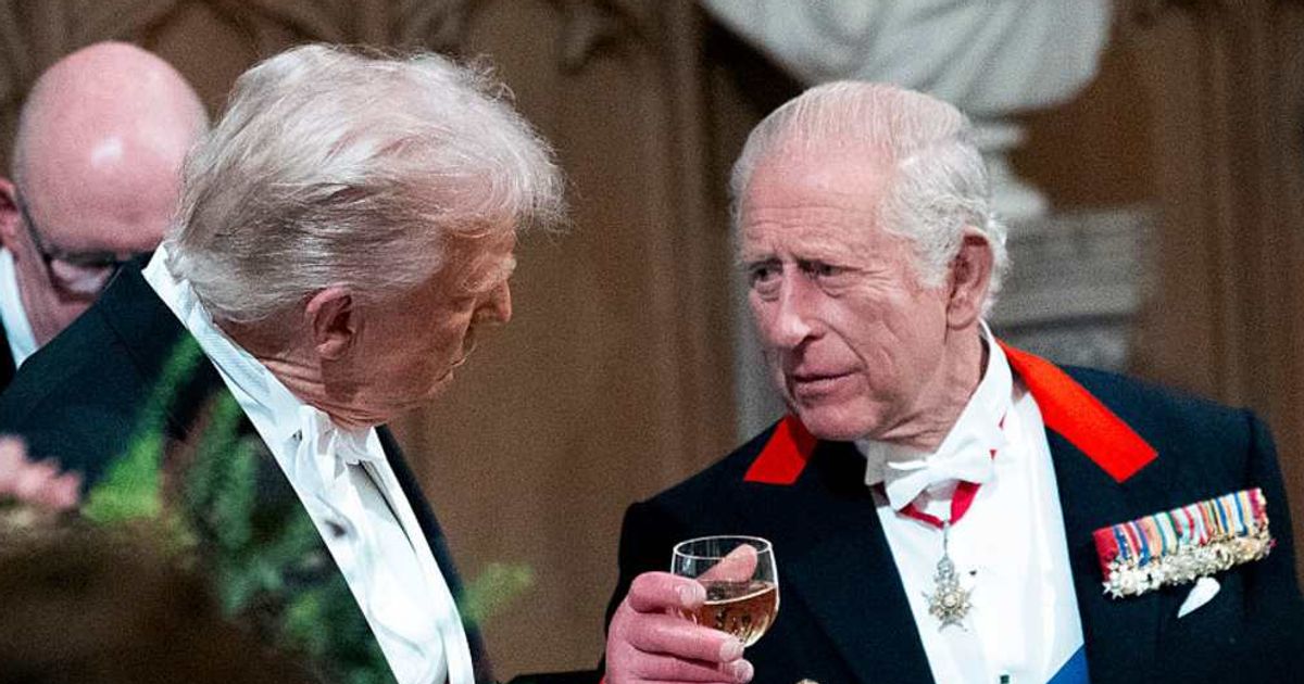 Donald Trump speaks with King Charles at state banquet. (Cover Image Source: Getty Images| Doug Mills-Pool)