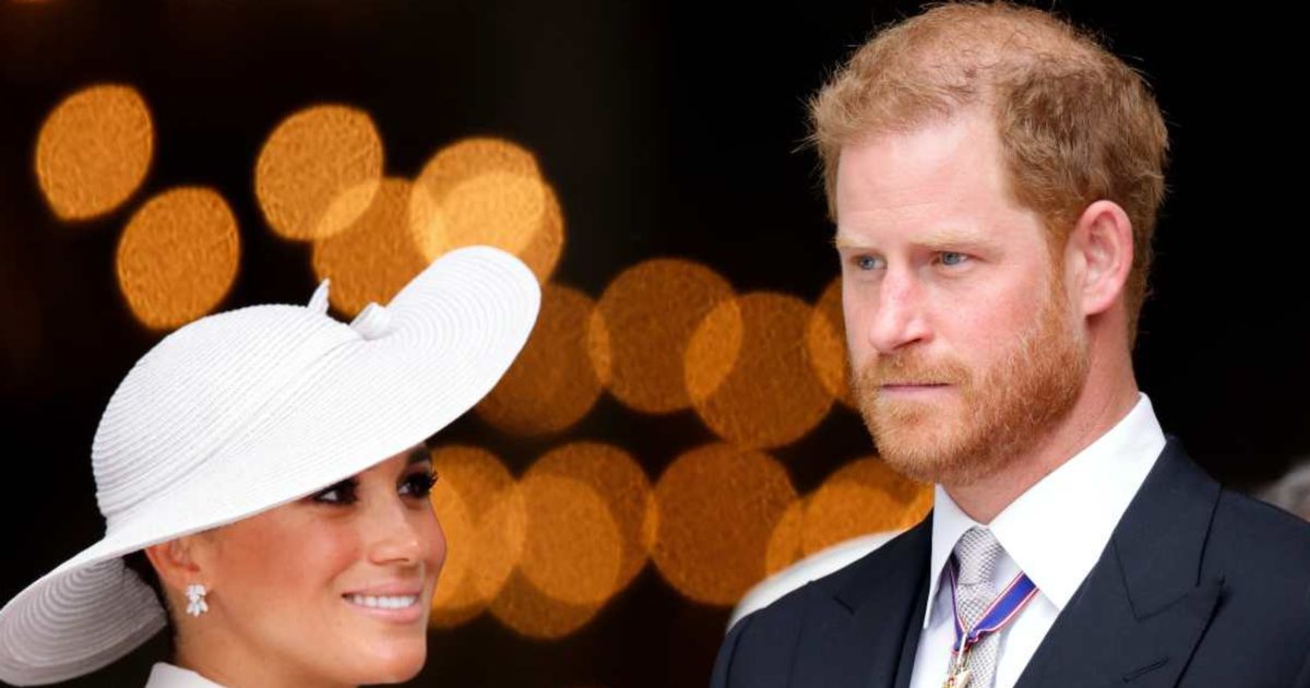 Meghan, Duchess of Sussex, and Prince Harry, Duke of Sussex, attend a National Service of Thanksgiving to celebrate the Platinum Jubilee of Queen Elizabeth II. (Cover Image Source: Getty Images | Max Mumby/Indigo
