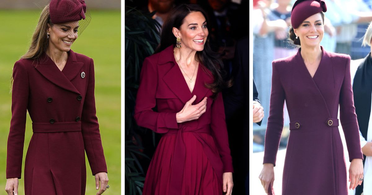 (L) Kate Middleton during Donald Trump's state visit; (C) Kate Middleton visits The Rectory; (R) Kate Middleton arrives at St. David's Cathedral. Cover Image Source: Getty Images| (L) Aaron Chown - WPA Pool; (C) Max Mumby/Indigo; (R) Chris Jackson