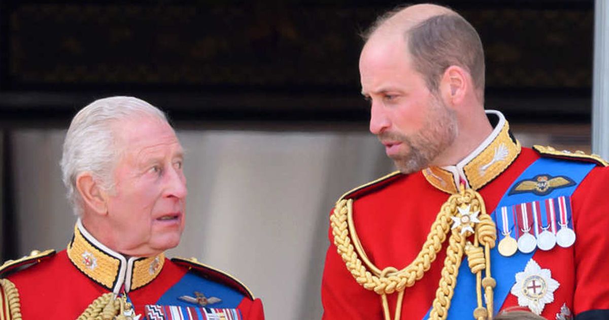 Prince William and King Charles on the Buckingham Palace balcony during Trooping the Color, 2025. (Cover Image Source: Getty Images| Karwai Tang/WireImage)
