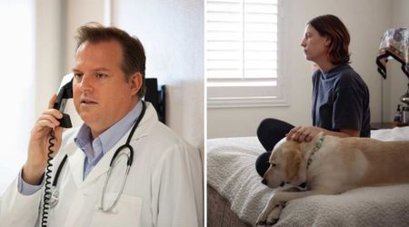 Vet canceled scheduled euthanasia for their senior dog at home in the last minute — his excuse left owners devastated