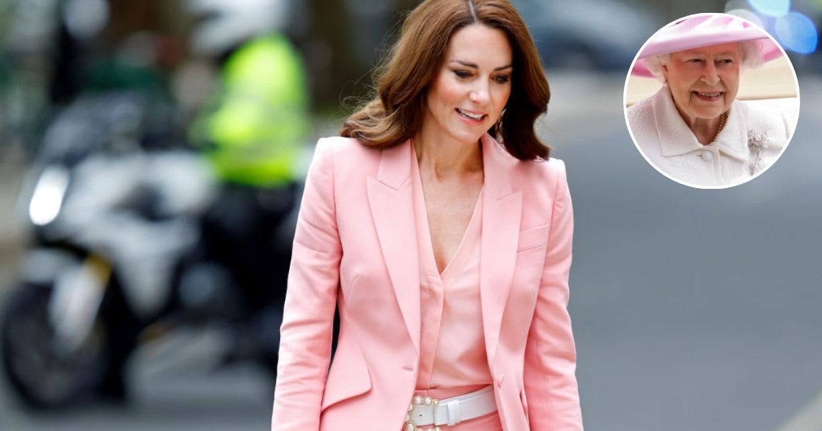 Kate Middleton during a visit to the Foundling Museum; (Inset) Queen Elizabeth attends day 2 of Royal Ascot in 2011. (Cover Image Source: Getty Images| Max Mumby/Indigo; (Inset) Indigo)