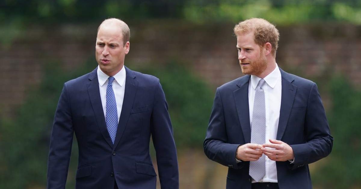 Prince William and Prince Harry arrive for the unveiling of a statue they commissioned of their mother, Diana, Princess of Wales, in the Sunken Garden at Kensington Palace. (Cover Image Source: Getty Images | Yui Mok)
