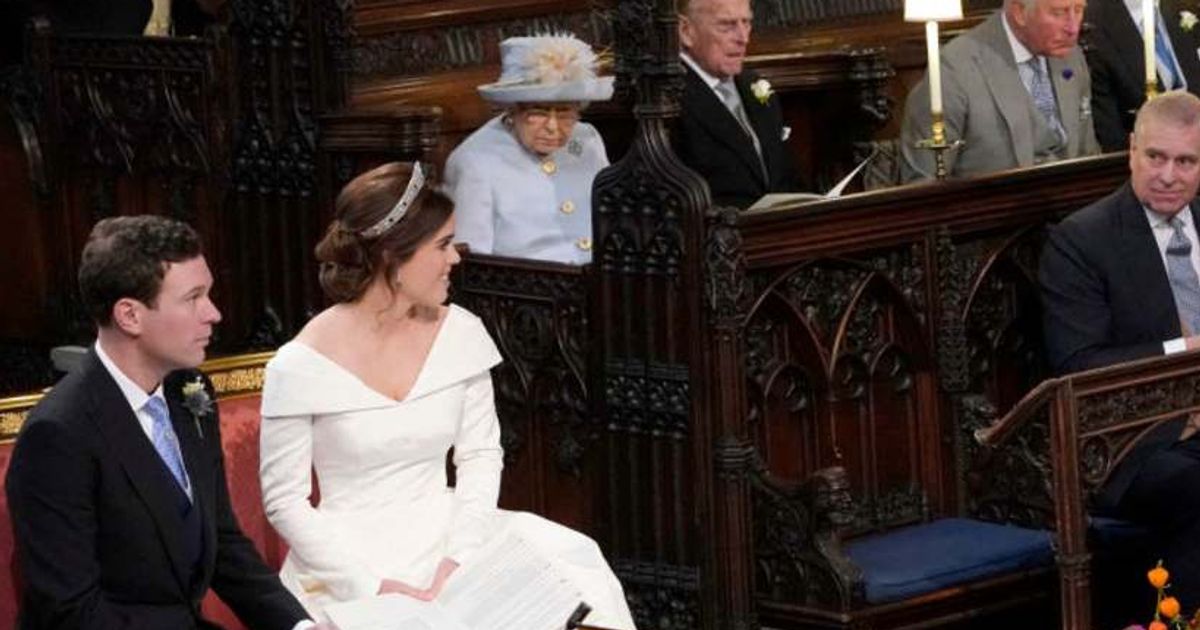 Princess Eugenie and husband Jack Brooksbank during their 2018 wedding. (Cover Image Source: Getty Images| Danny Lawson - WPA Pool)