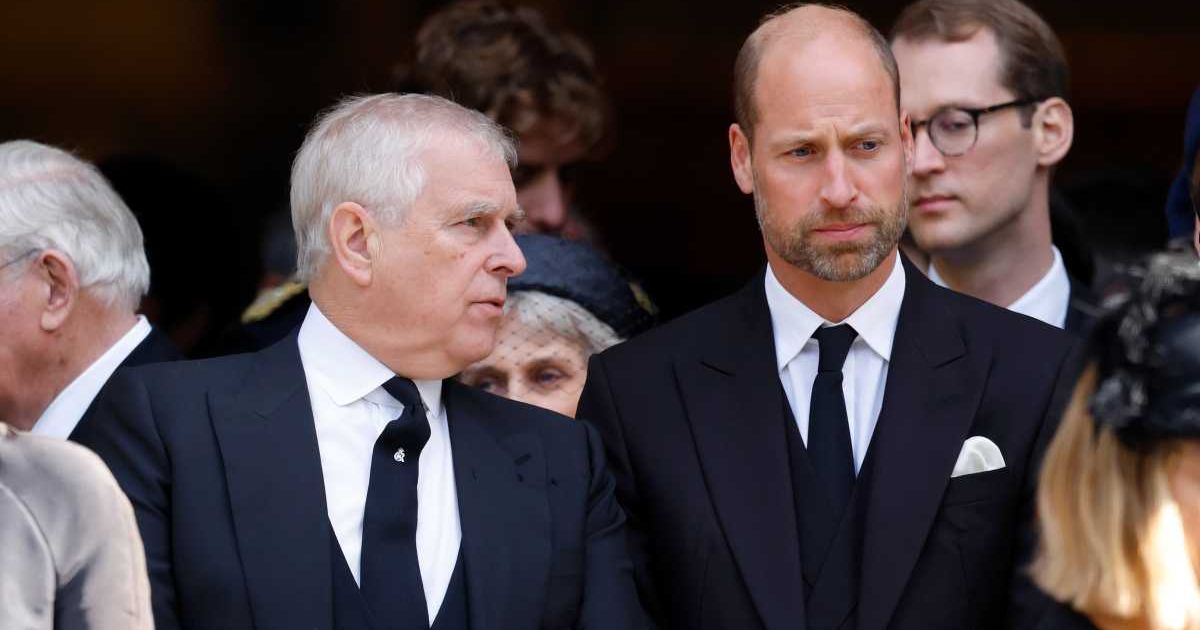 Prince Andrew, Duke of York, and Prince William, Prince of Wales, attend Katharine, Duchess of Kent's Requiem Mass service at Westminster Cathedral. (Cover Image Source: Getty Images | Max Mumby/Indigo)