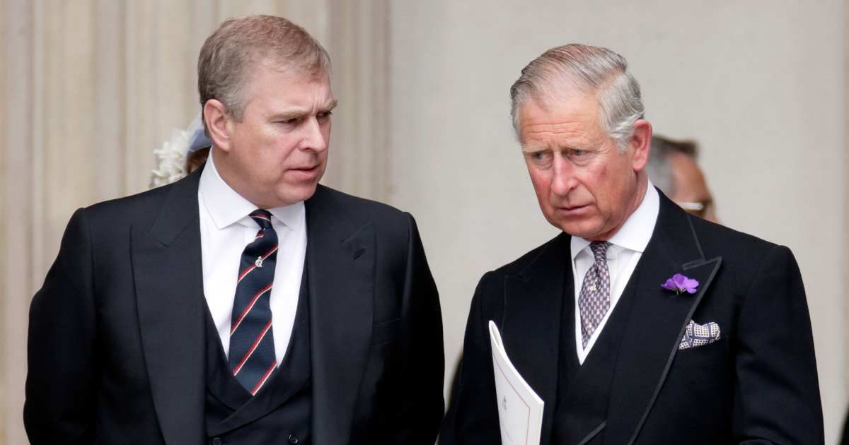 Prince Andrew, Duke of York, and King Charles, attend a Service of Thanksgiving to celebrate Queen Elizabeth II's Diamond Jubilee at St. Paul's Cathedral in London. (Cover Image Source: Getty Images| Max Mumby | Indigo)