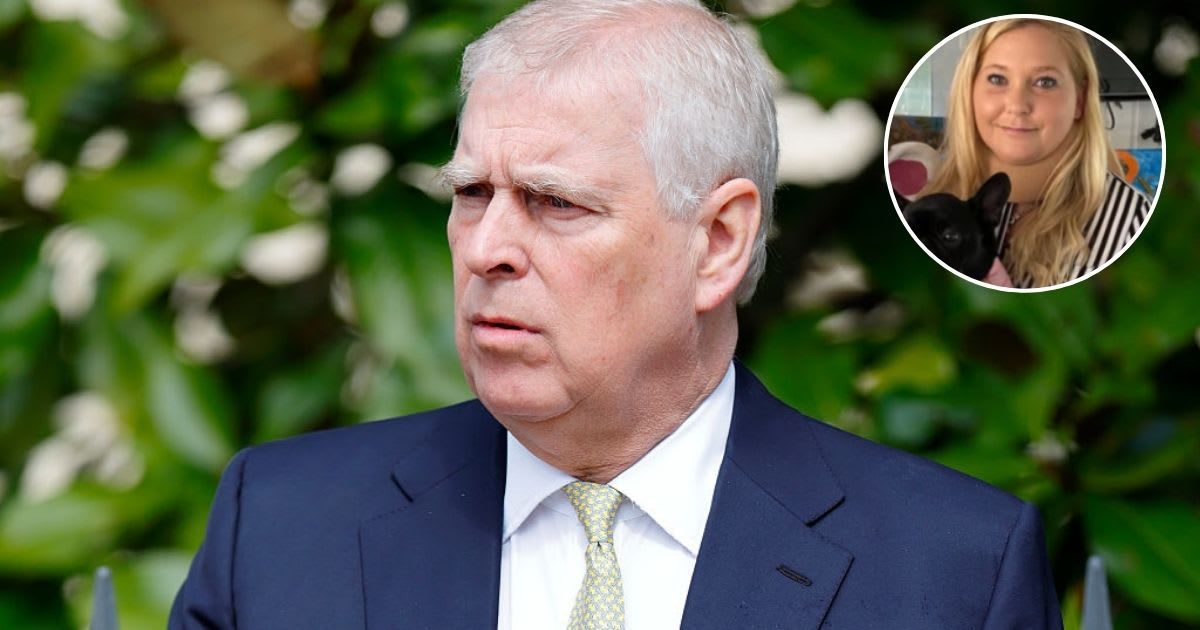 Prince Andrew attends the traditional Easter Sunday Mattins Service; (Inset) Virginia Giuffre poses with her dog. Cover Image Source: Getty Images | Max Mumby/Indigo; (Inset) Instagram | @virginiarobertsrising11
