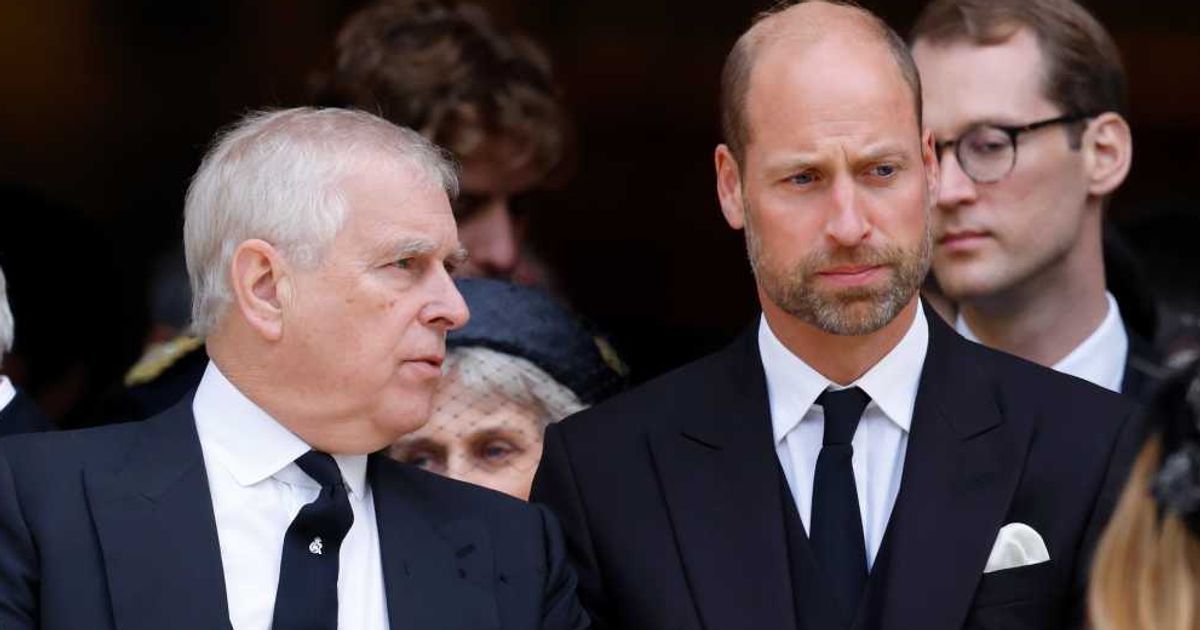 Prince Andrew, Duke of York and Prince William, Prince of Wales attend Katharine, Duchess of Kent's Requiem Mass service at Westminster Cathedral. (Cover Image Source: Getty Images | Max Mumby/Indigo)