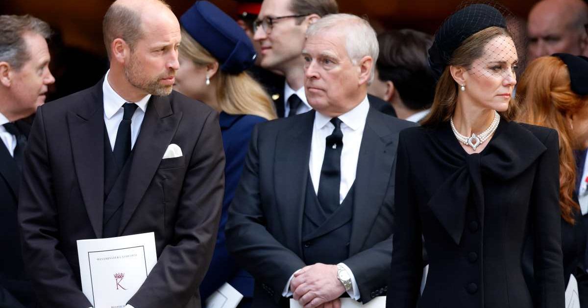 Prince William, Prince of Wales, Prince Andrew, and Catherine, Princess of Wales, attend Katharine, Duchess of Kent's Requiem Mass service at Westminster Cathedral. (Cover Image: Getty Images | Max Mumby/Indigo)