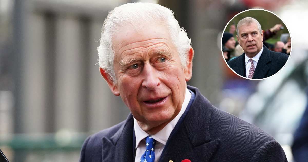 King Charles visits Glasgow Central Station; (Inset) Prince Andrew attends a Christmas Day church service at Sandringham. Cover Image Source: Getty Images | Jane Barlow-WPA Pool; (Inset) Chris Jackson