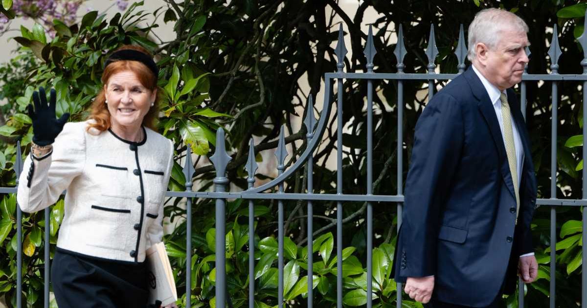 Sarah Ferguson and Andrew Mountbatten Windsor attend the Easter Service at St George's Chapel. (Cover Image Source: Getty Images | Samir Hussein)