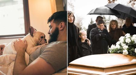 Loyal dog stayed by owner with brain cancer until his death — and what happened just 15 minutes later shattered the family