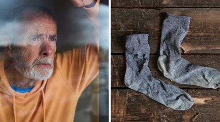 After losing hope of finding his dog missing for a week, 93-year-old laid a trail of his smelly socks — 30 minutes later, the unbelievable happened