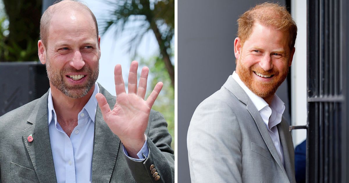 (L) Prince William during day one of his visit to Brazil; (R) Prince Harry arrives for a visit to the Community Recording Studio. Cover Image Source: Getty Images | (L) Chris Jackson; (R) Max Mumby/Indigo