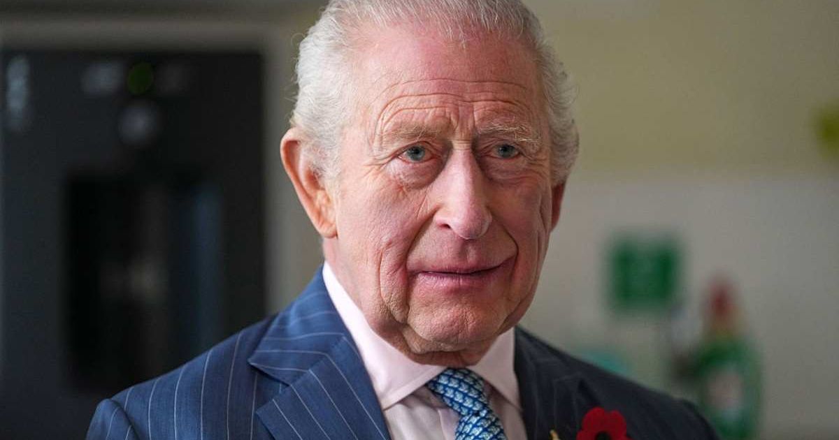 King Charles listens to veterans as he visits Chatfield Health Care in London. (Cover Image Source: Getty Images | Kirsty Wigglesworth - WPA Pool)