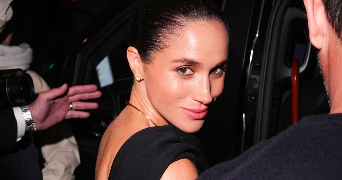 Meghan Markle is seen during the Women's wear Spring Summer 2026 as part of Paris Fashion Week on October 05, 2025, in Paris, France. (Cover Image Source: Getty Images | Andrea Cremascoli)