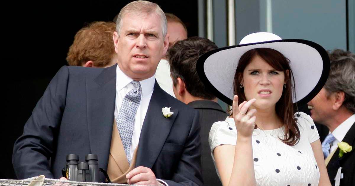 Andrew Mountbatten Windsor and Princess Eugenie watch the racing from the balcony of the Royal Box as they attend Derby Day at the Investec Derby Festival at Epsom Racecourse. (Cover Image Source: Getty Images | Indigo) 